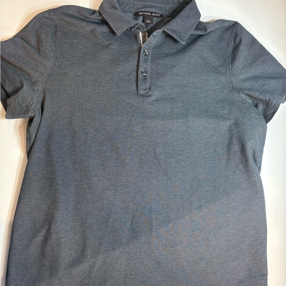 Michael Kors Men's Charcoal Polo Shirt